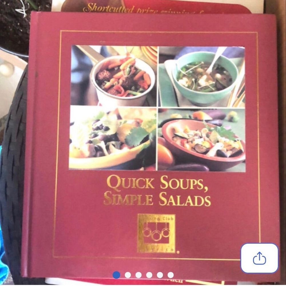 Quick Soups, Simple Salads Cookbook: Cooking Club of America Hardcover